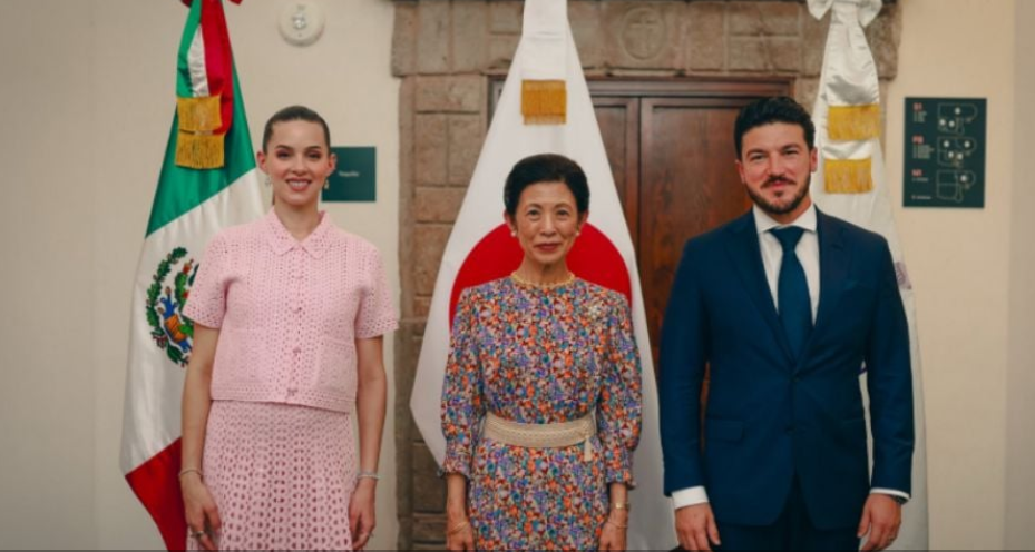 Princess Hisako of Japan arrives in Nuevo León